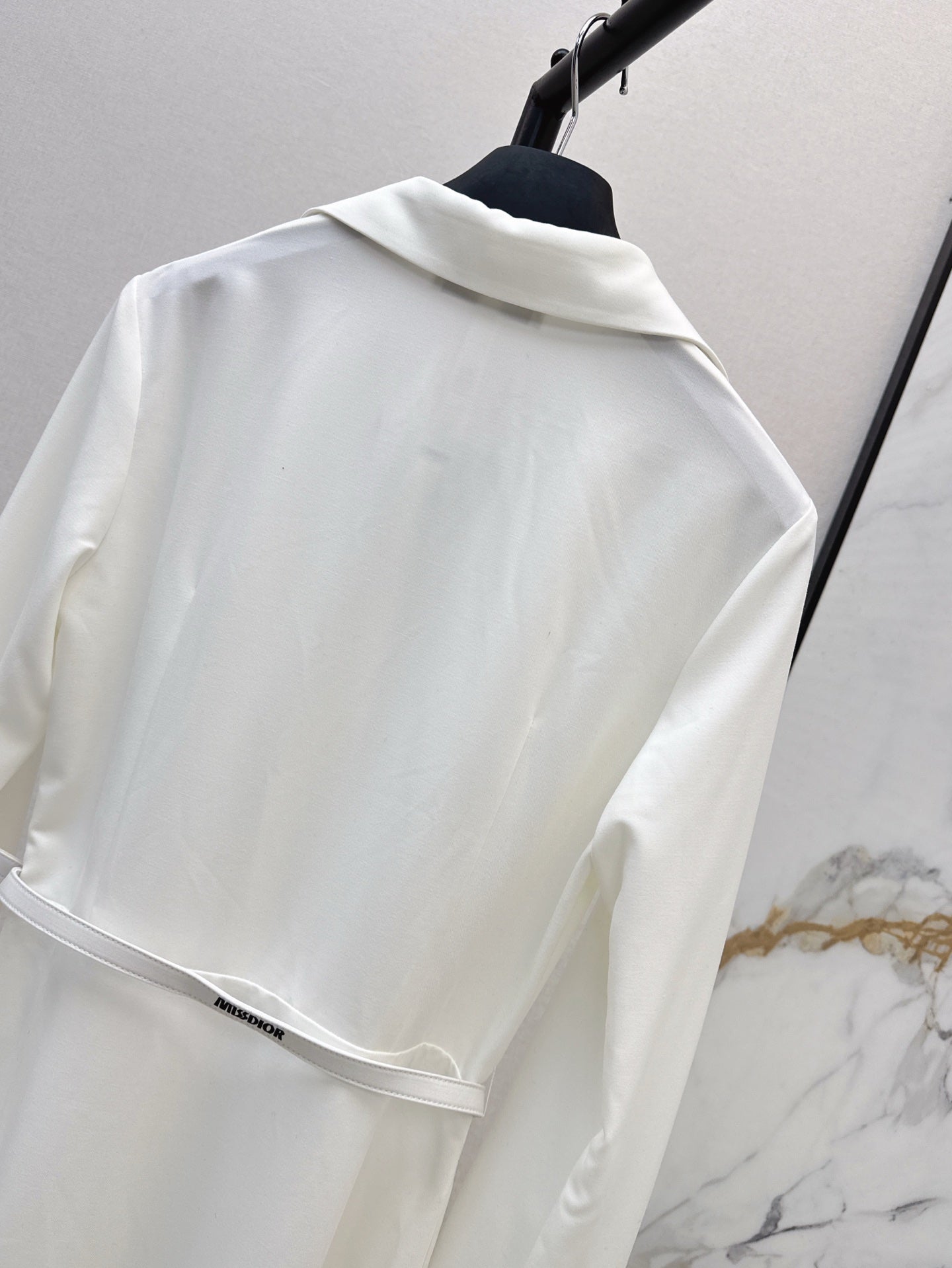 D 25SS V NECK SHIRT DRESS