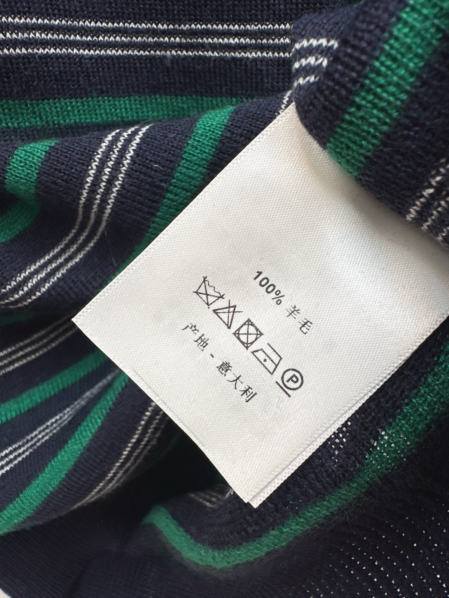 25ss knitted wool polo