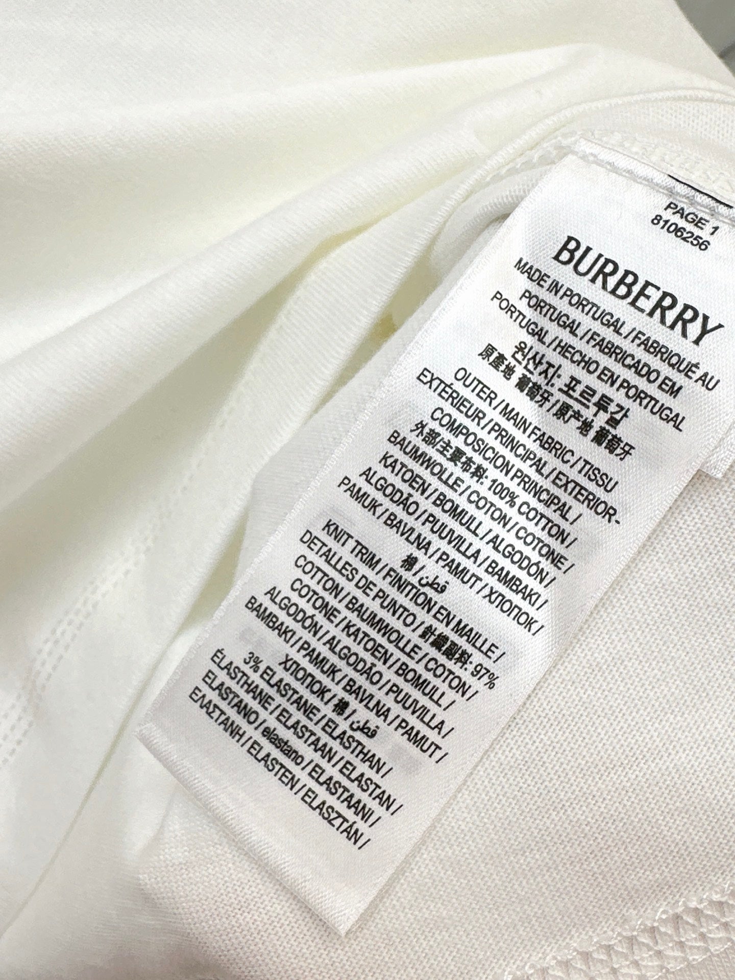 BU 25SS printed t-shirt