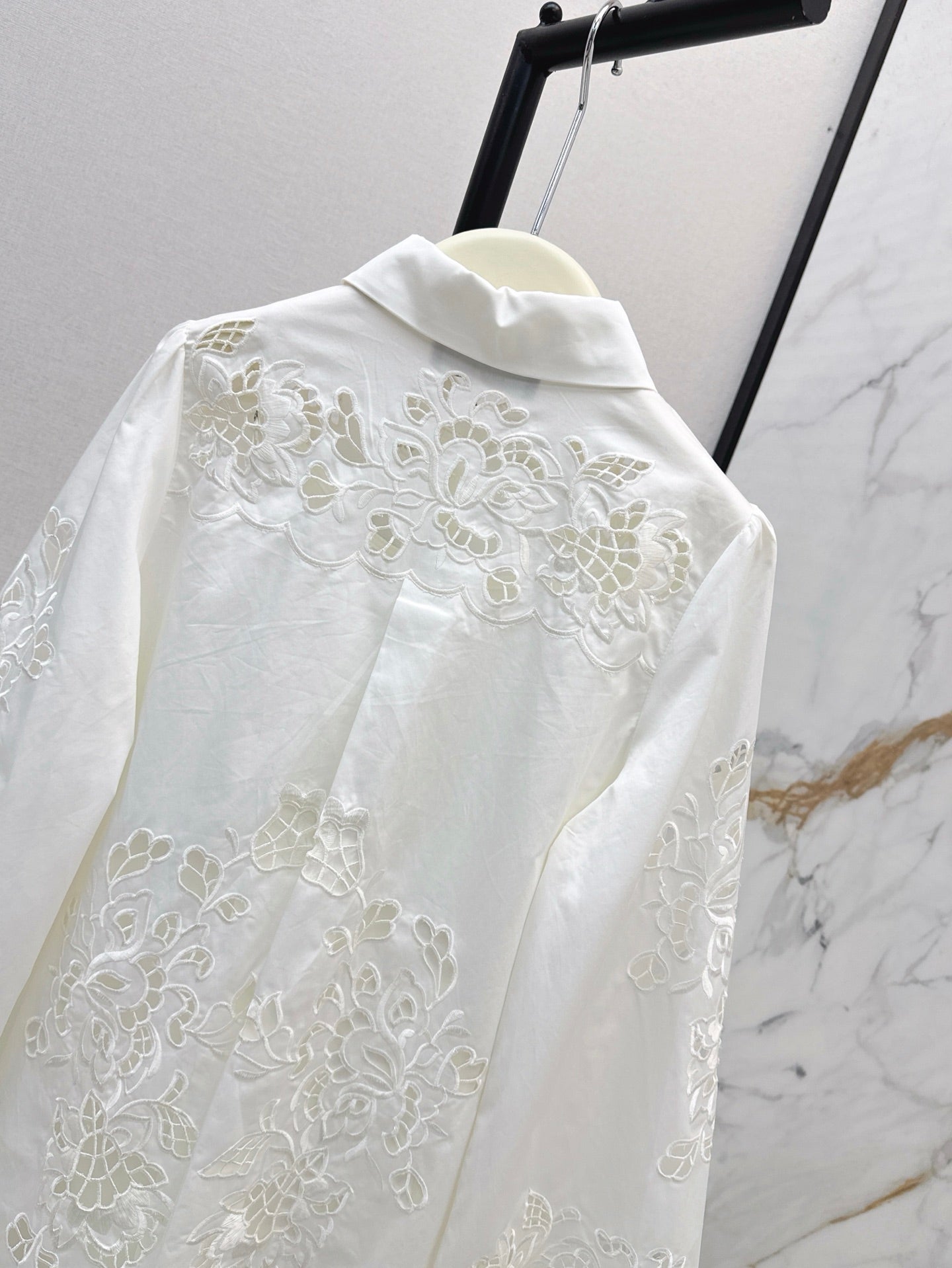 25ss hollow shirt dress