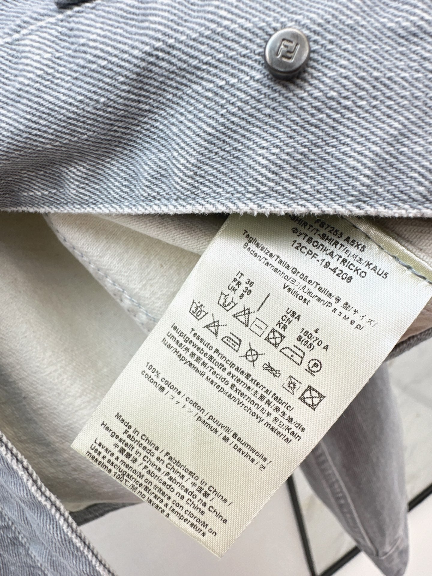 Fe 25ss denim jacket