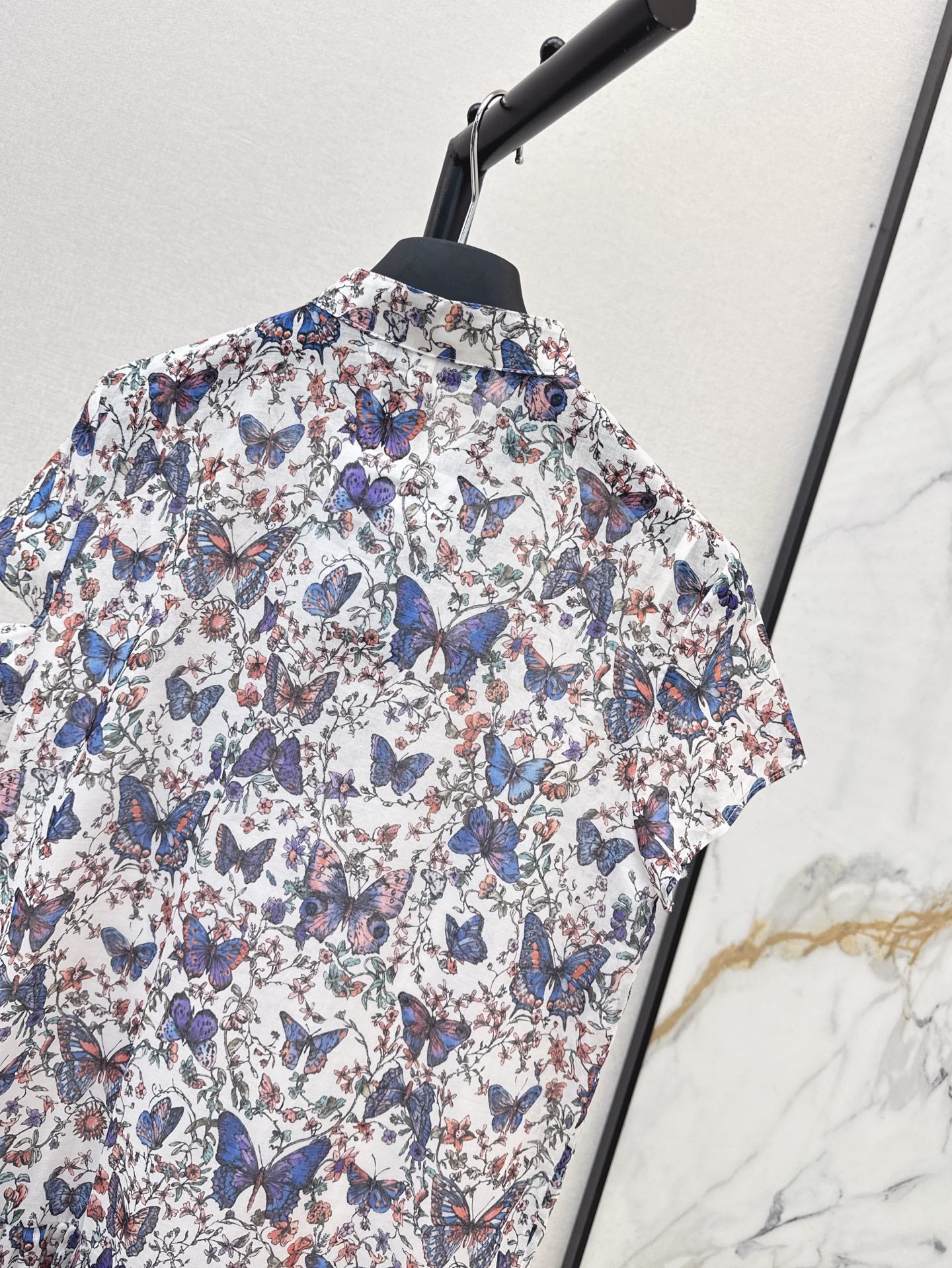 D 25ss printed dress