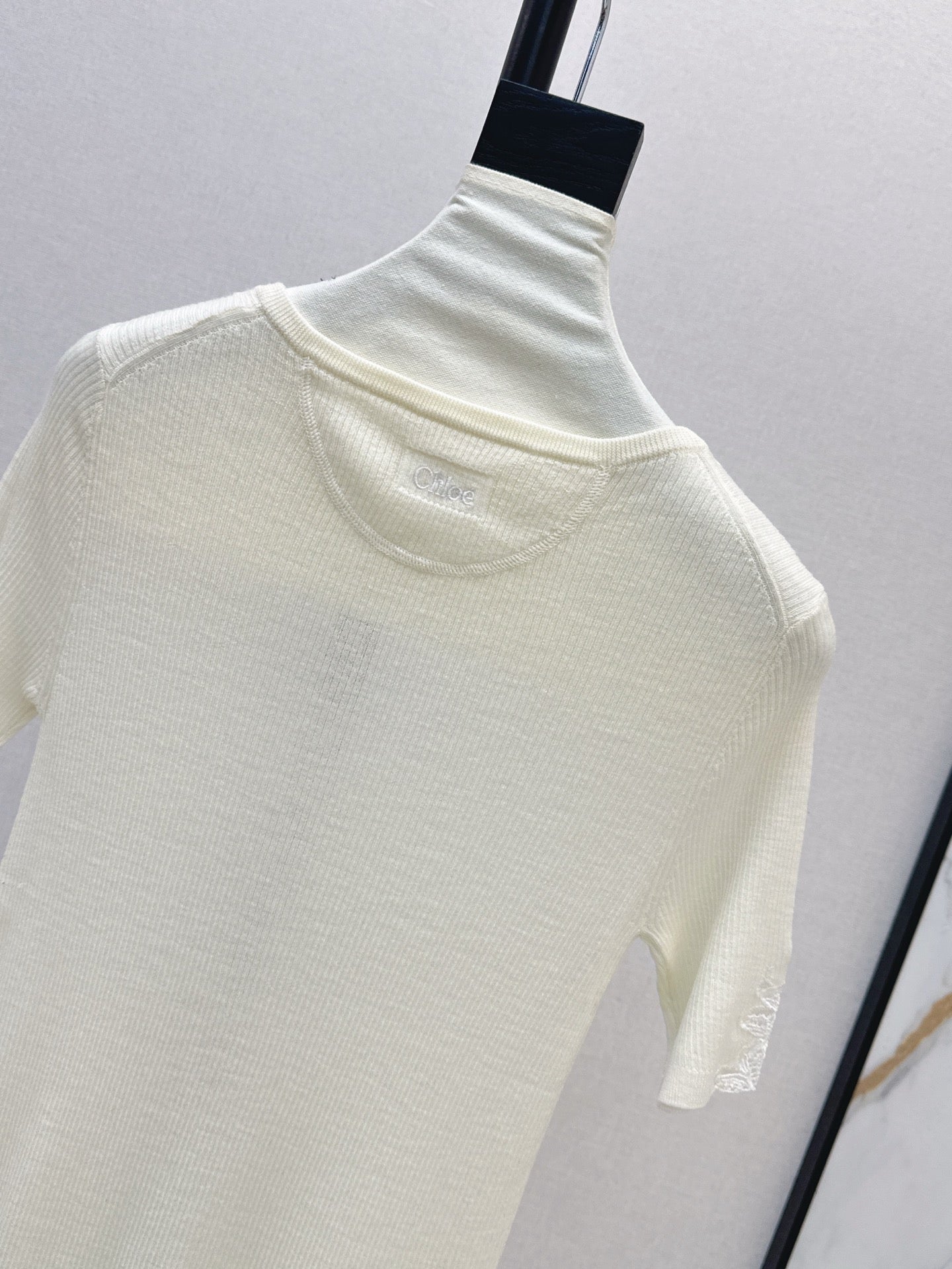 25ss lace knit shirt