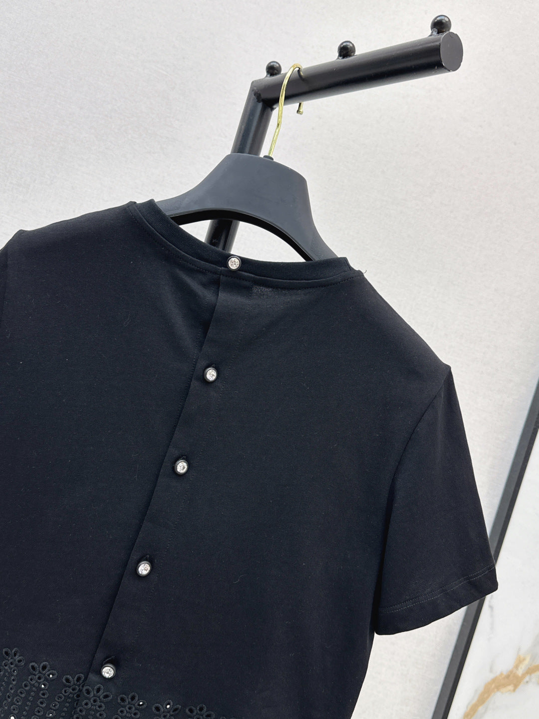 25ss embroidered t-shirt