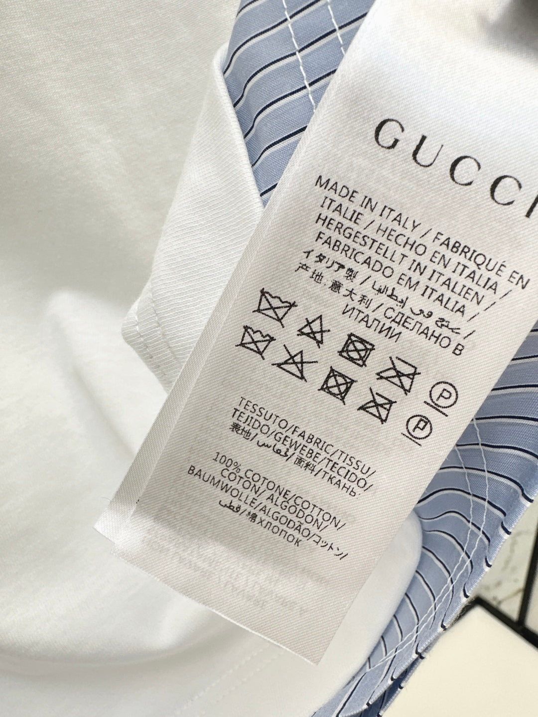 25ss embroidered t-shirt