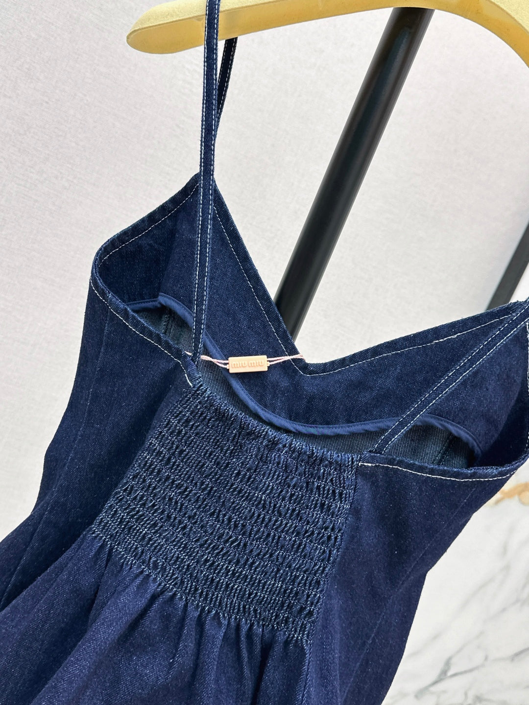 25ss denim camisole