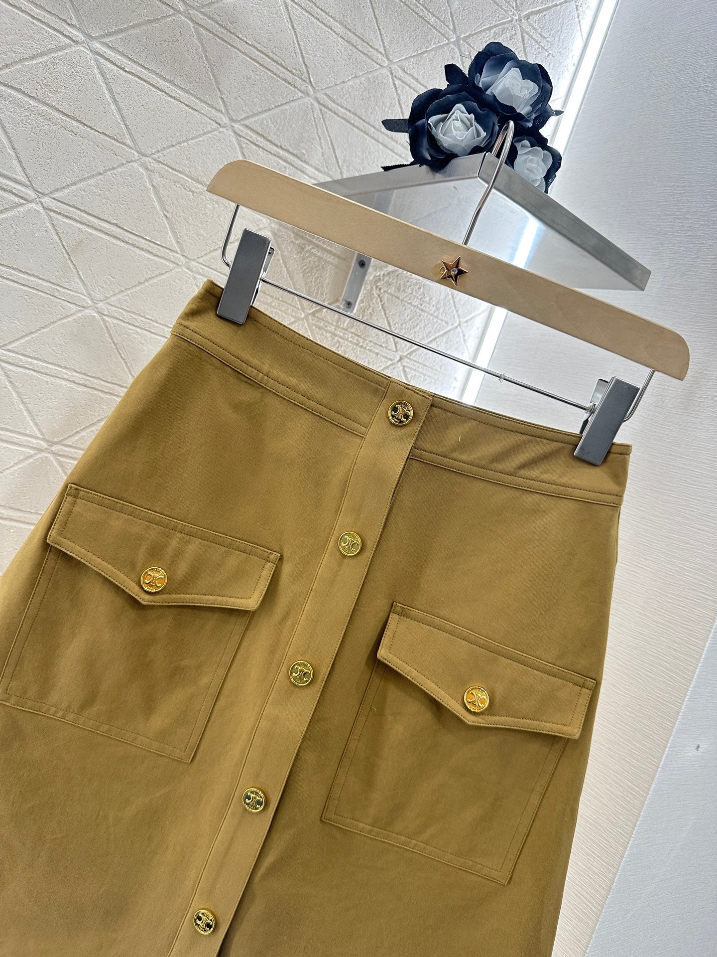 2025 new product Embroidered jacket and skirt set