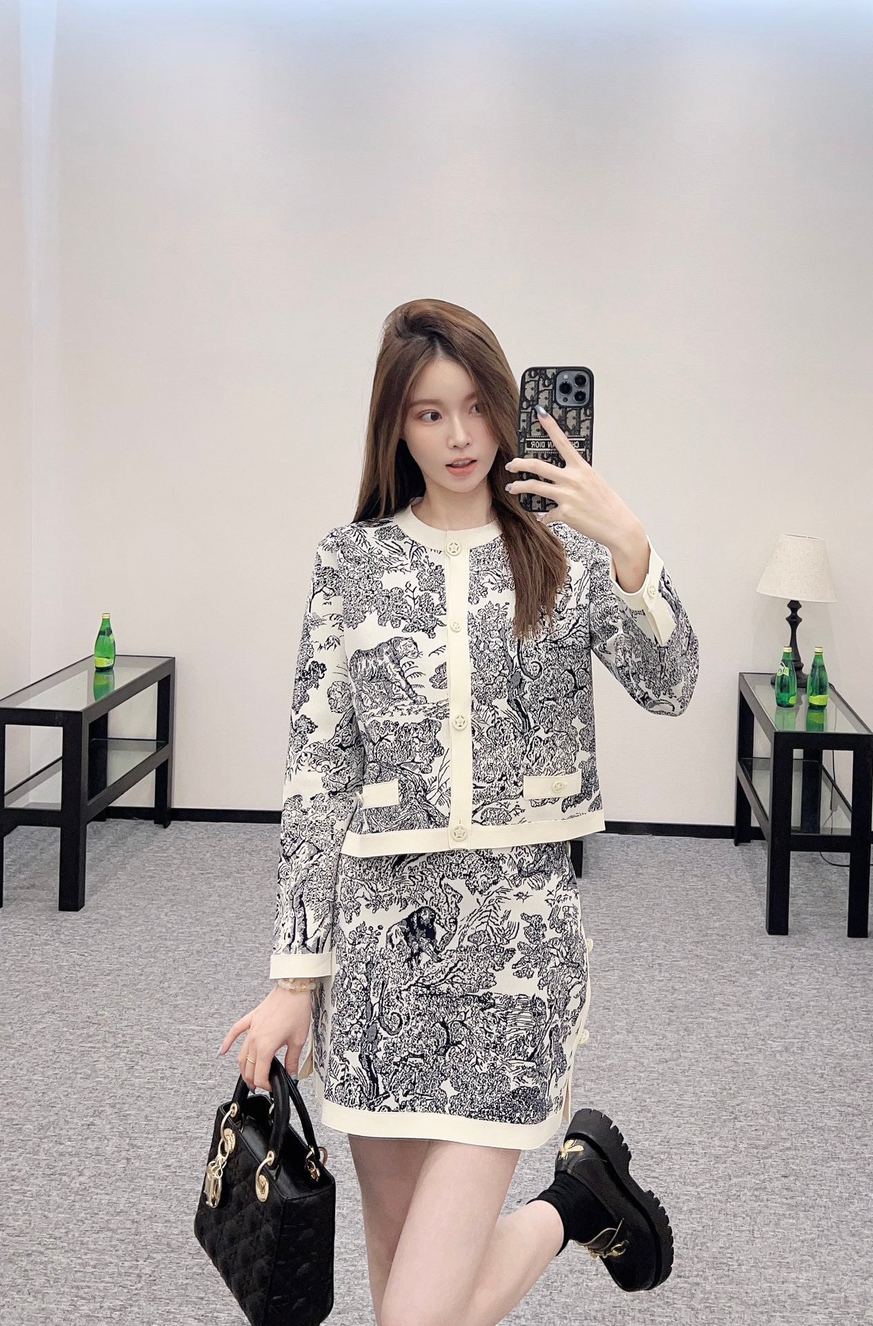 2025 new products Short skirt suit