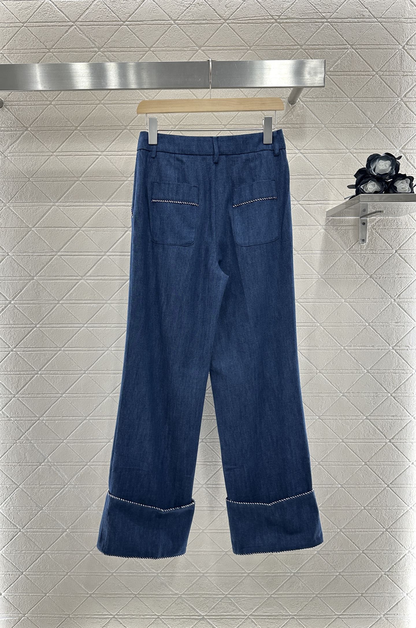 2025 new products Denim suit and trousers set
