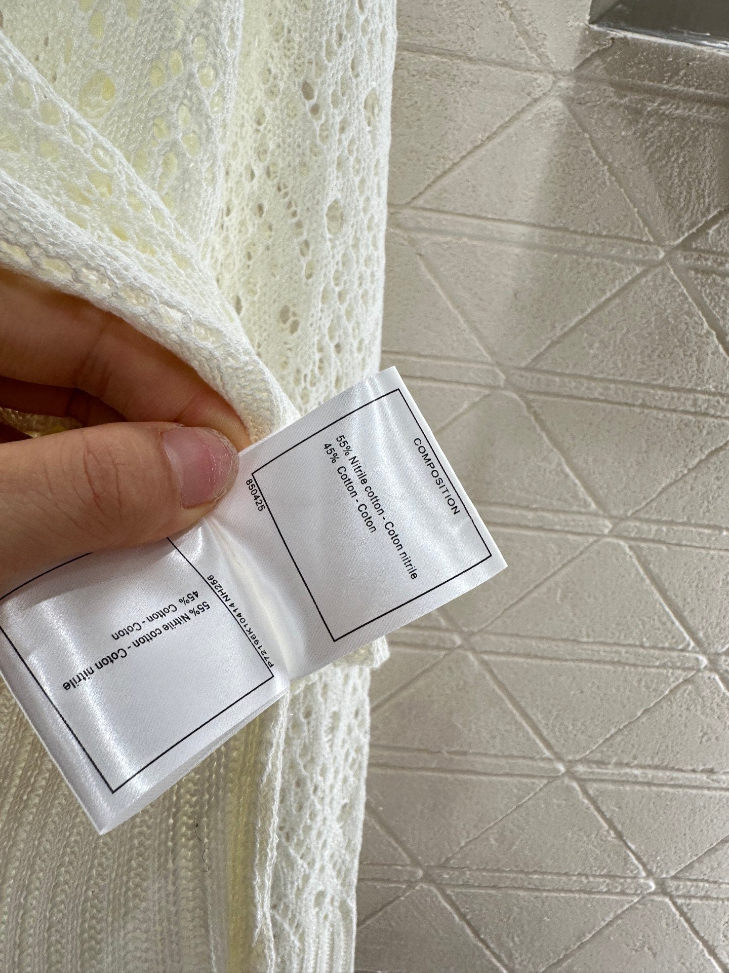 2025 new product Pearl hollow long sleeves