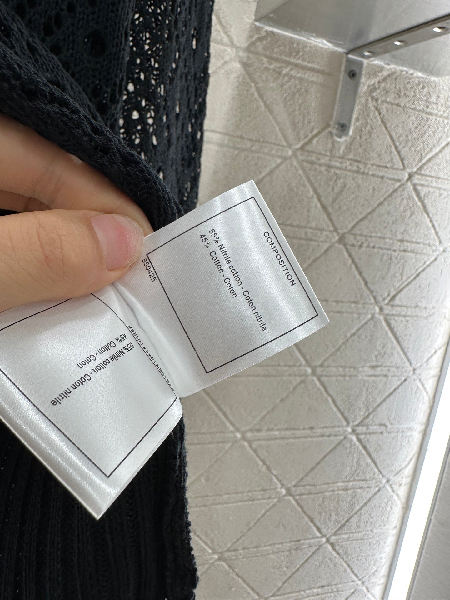 2025 new product Pearl hollow long sleeves