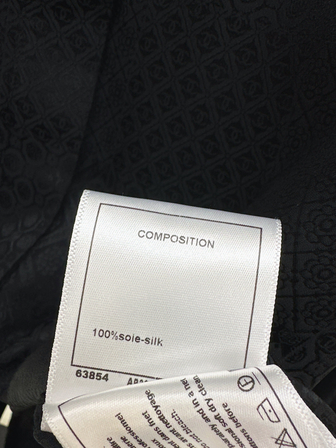 25fw jacquard silk shirt