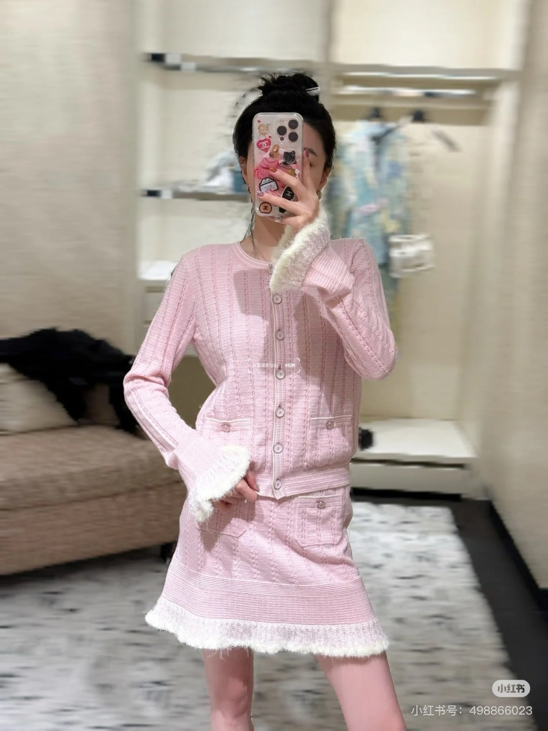 25fw knitted cardigan