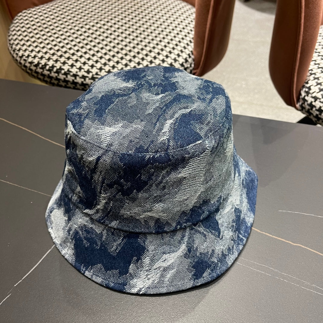 New cowboy retro bucket hat