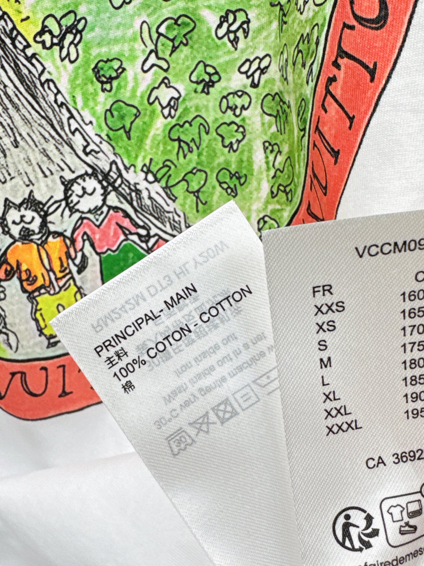 25fw new logo print short-sleeved T-shirt