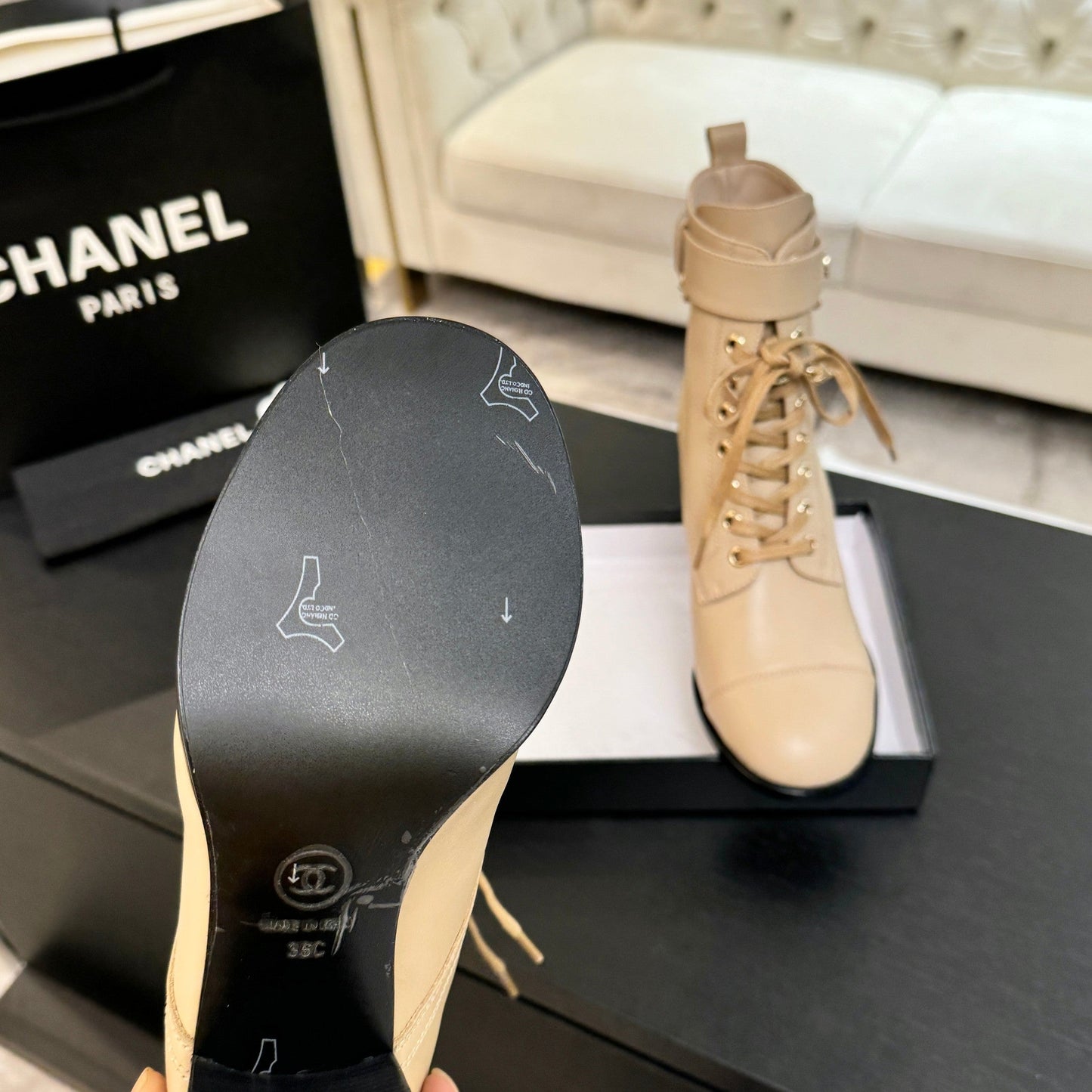 25fw high-end handmade workshop series short boots