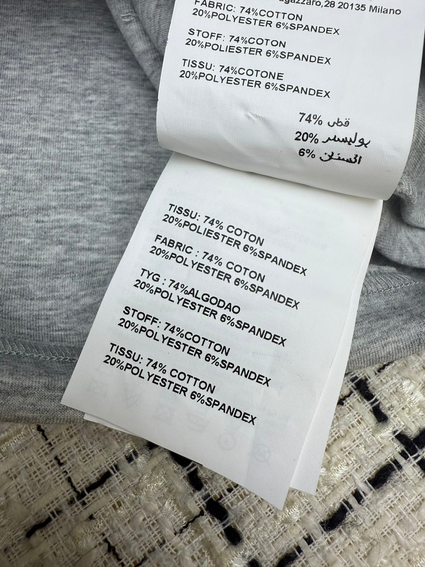 25fw new patchwork shirt with straight pants suit