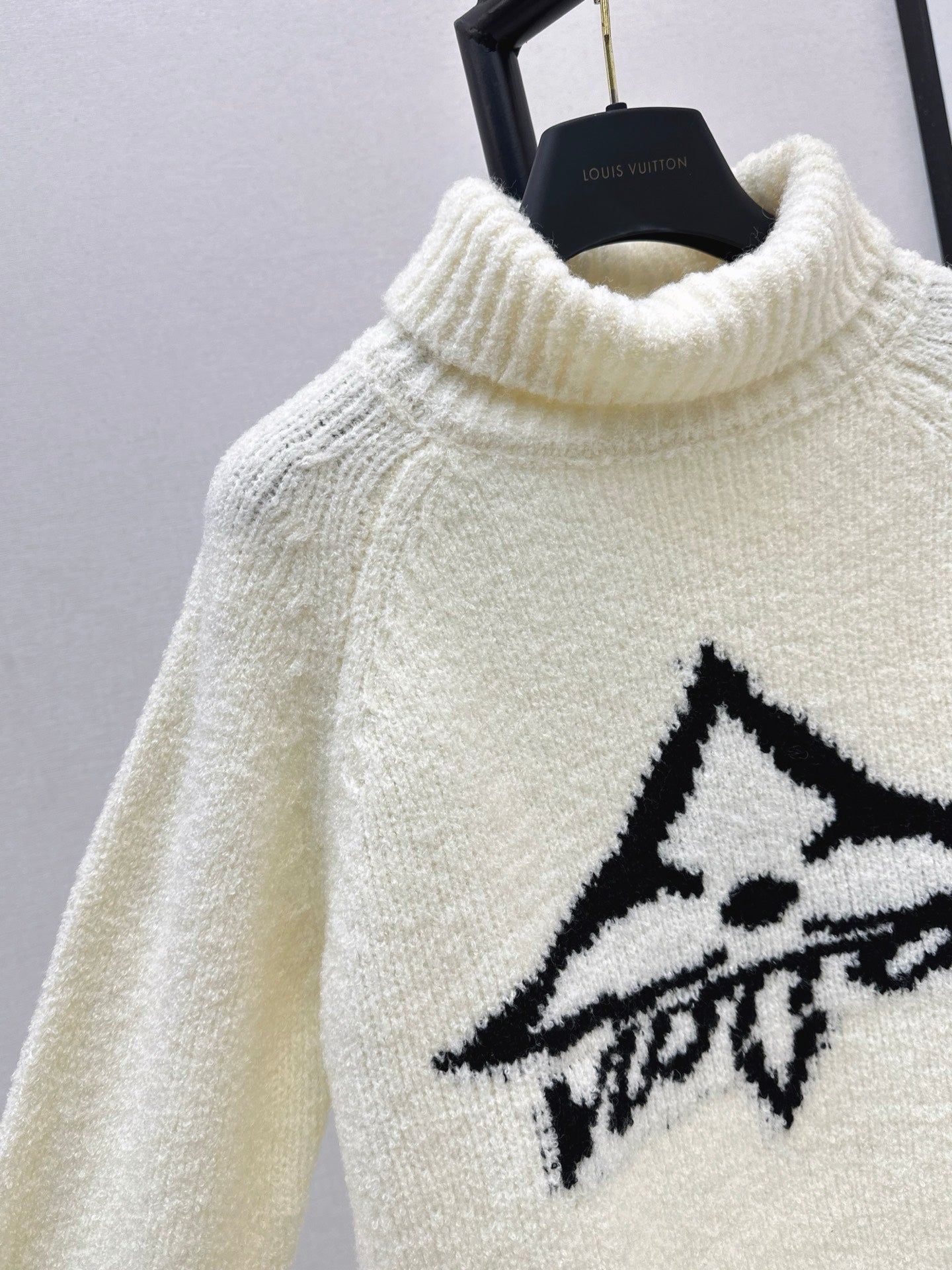 Turtleneck wool sweater