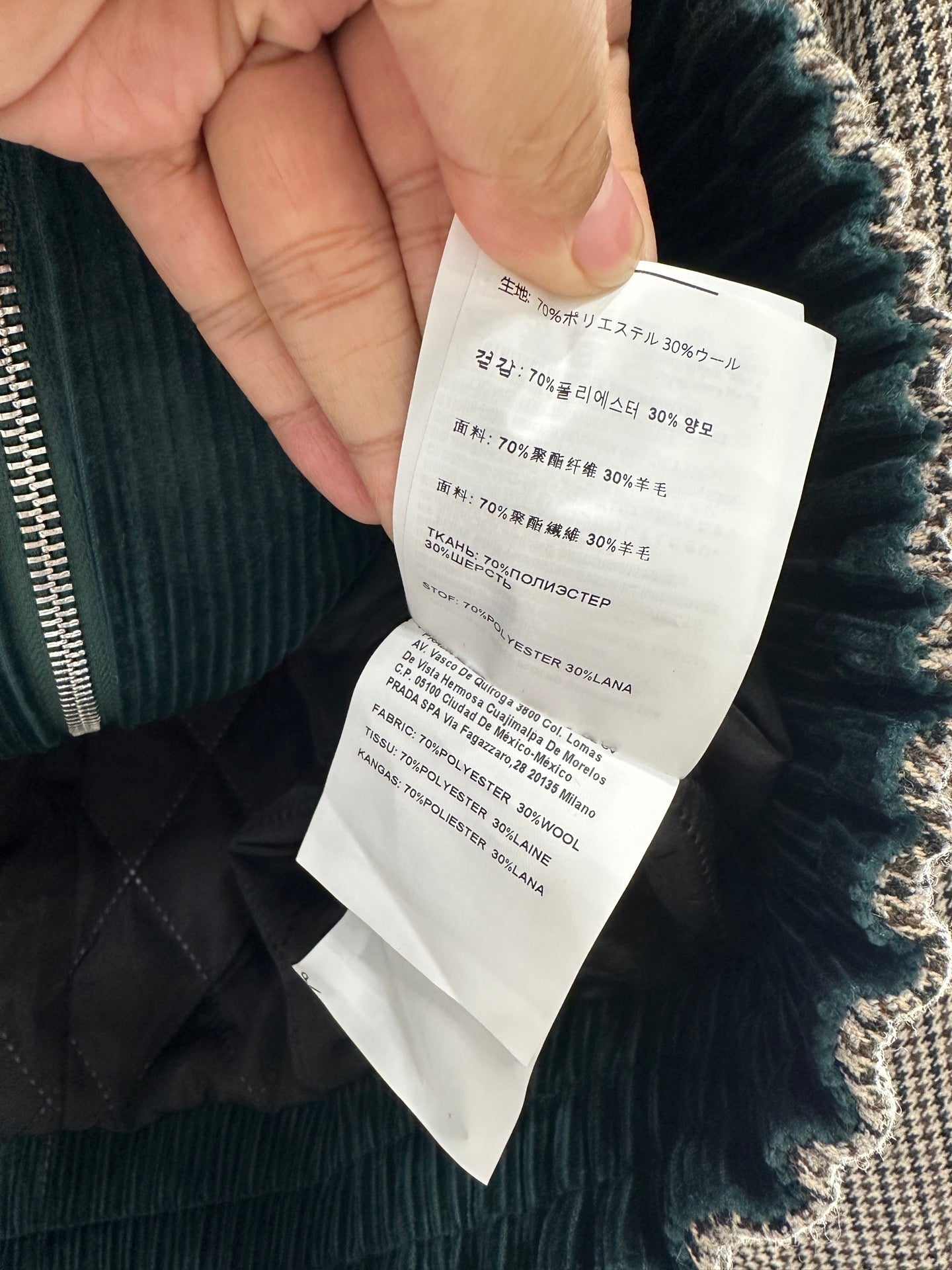 25fw new patchwork corduroy jacket