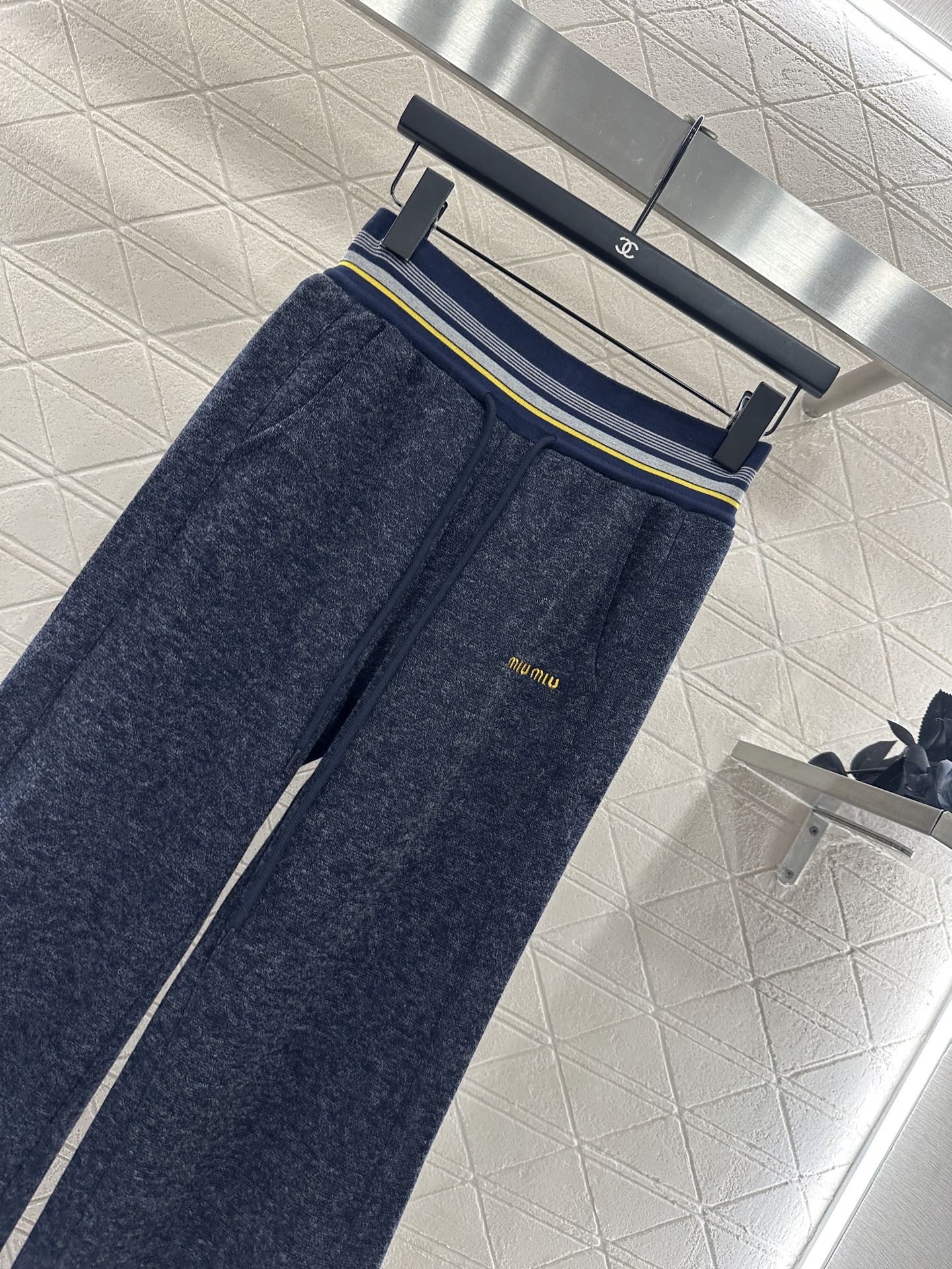 25fw new patchwork hooded jacket and trousers suit