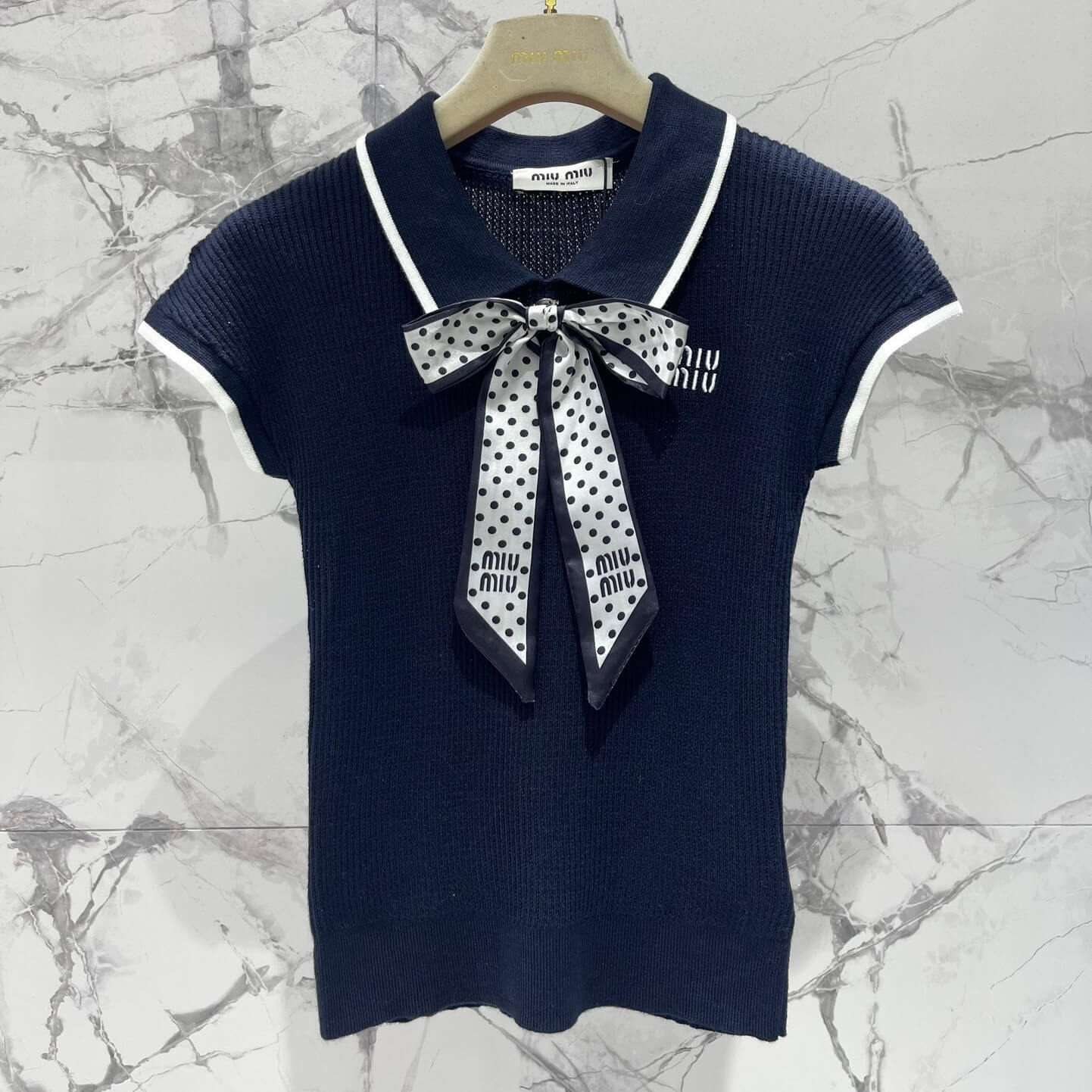 Breton-Stripe Jersey Tee