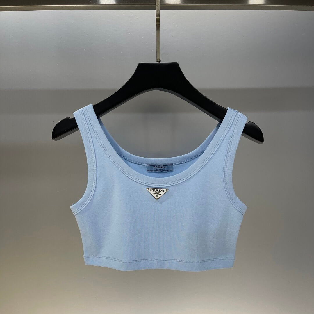 Classic Cropped Solid Color Vest