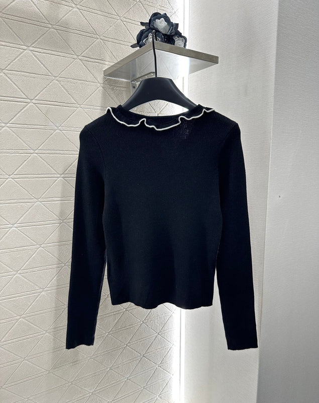 25 new product Flower knitted cardigan