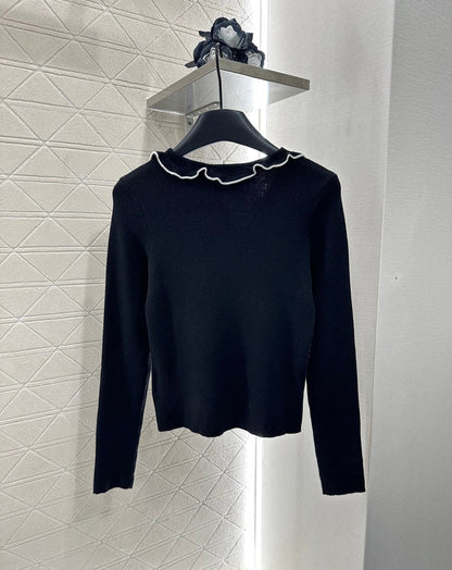 25 new product Flower knitted cardigan