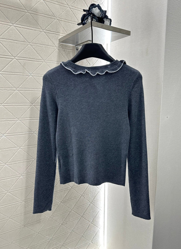 25 new product Flower knitted cardigan