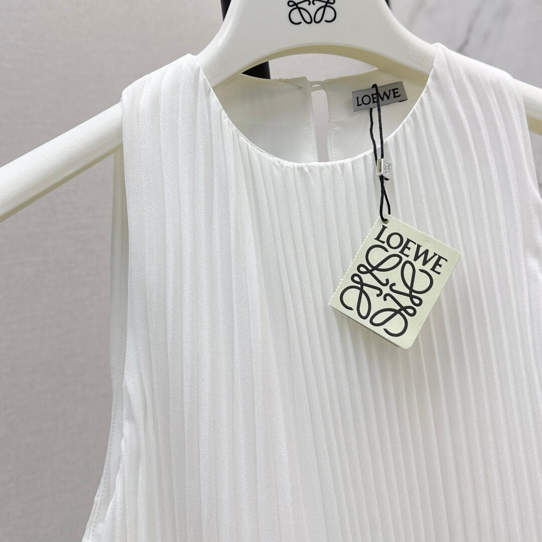 Clean-Flounce Shift Dress