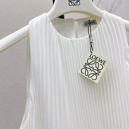 Clean-Flounce Shift Dress