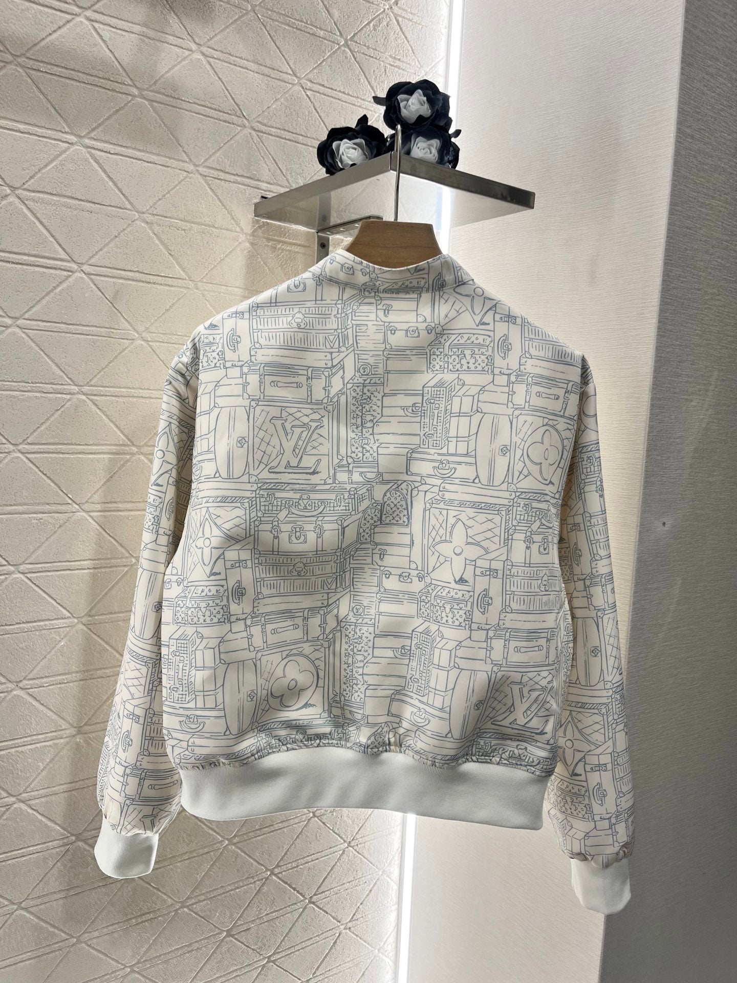 25ss Wear printed flying jacket on both sides