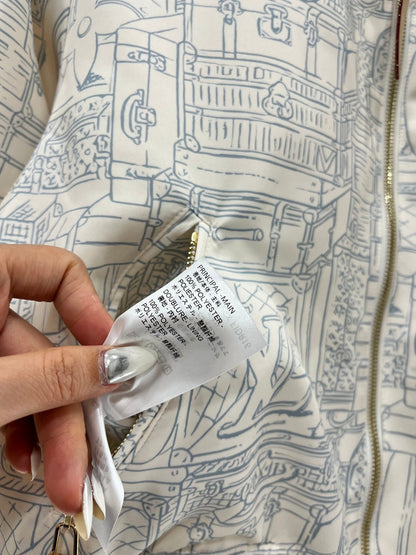 25ss Wear printed flying jacket on both sides