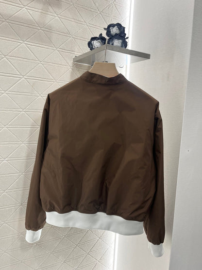 25ss Two sided badge printed flying jacket