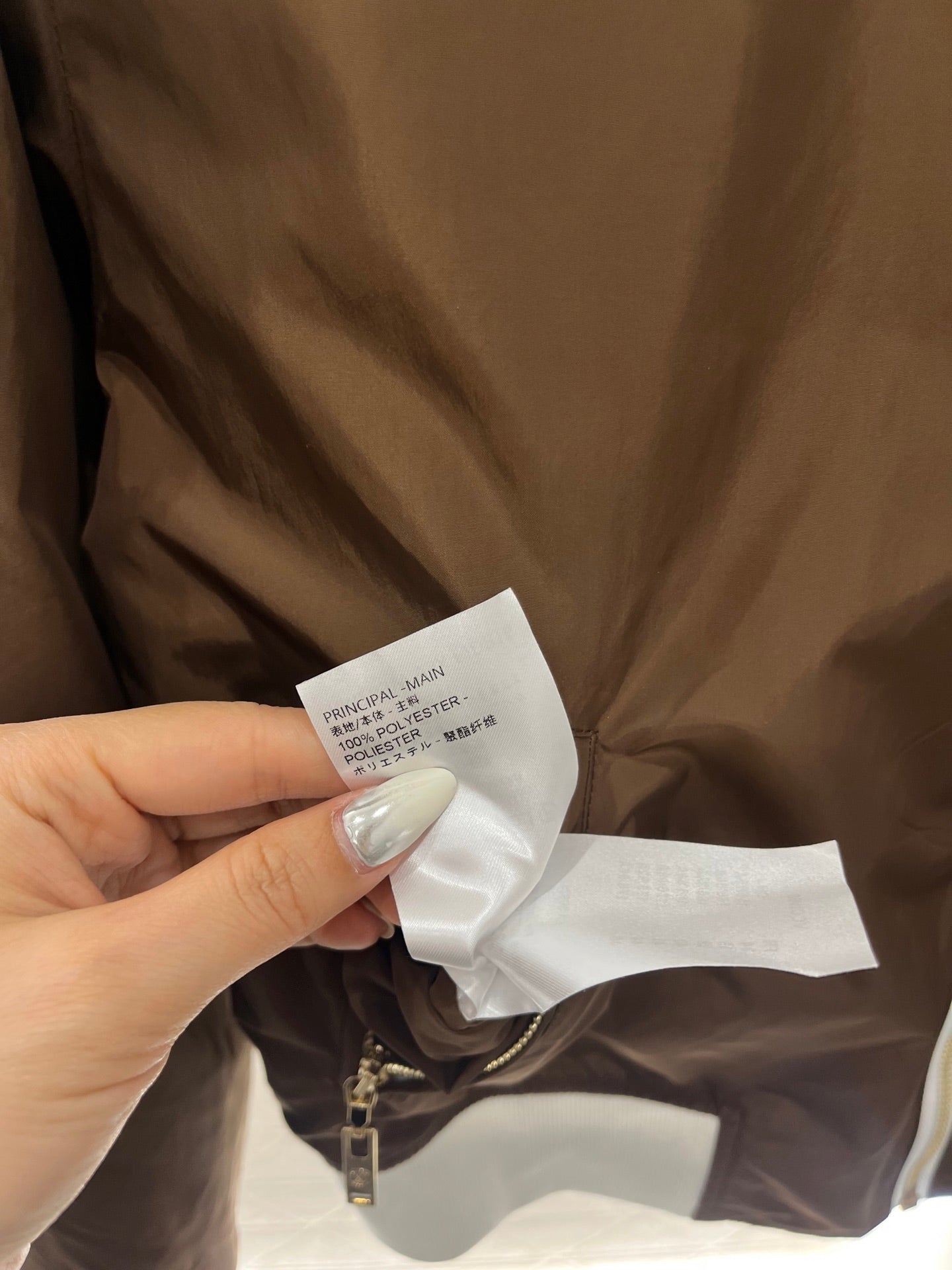 25ss Two sided badge printed flying jacket