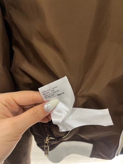 25ss Two sided badge printed flying jacket