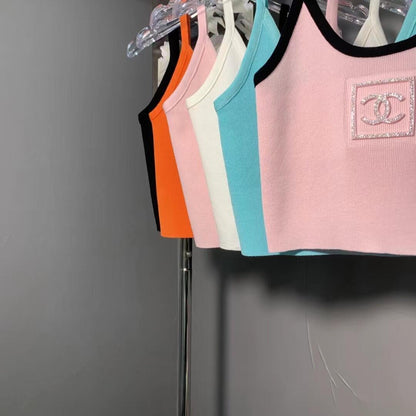 Three-dimensional embossed hot brick camisole