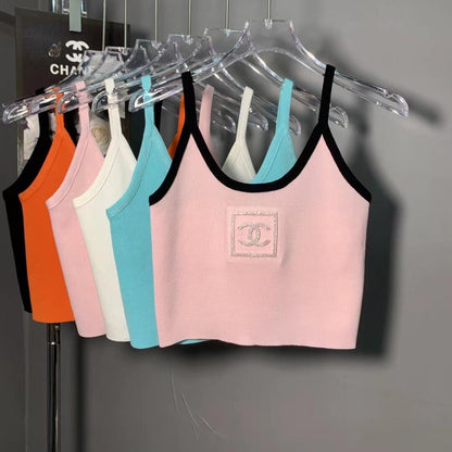 Three-dimensional embossed hot brick camisole