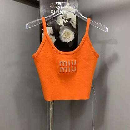 Three-dimensional embossed hot brick camisole