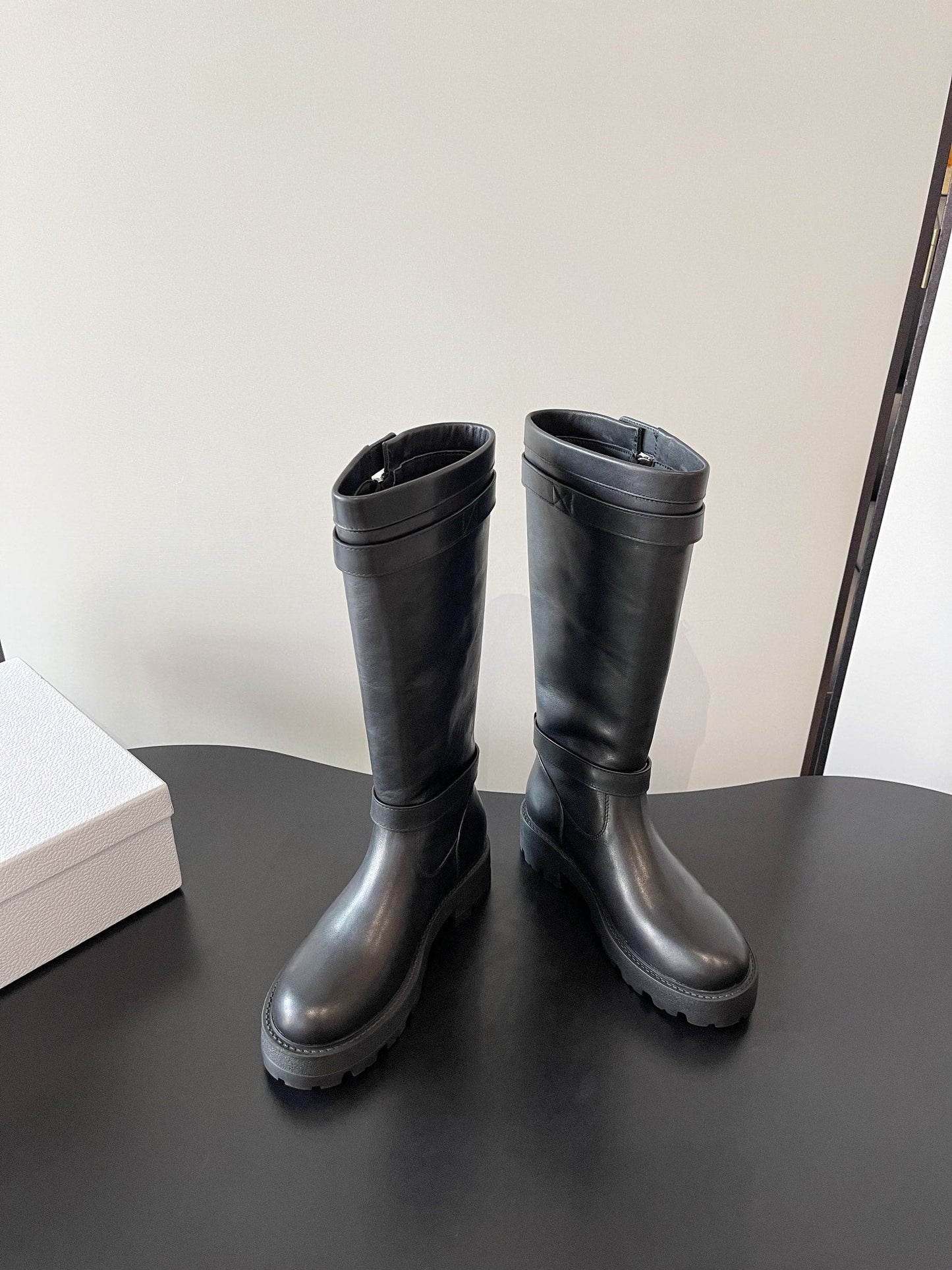 Thick soled knight boots, heavy-duty Martin boots