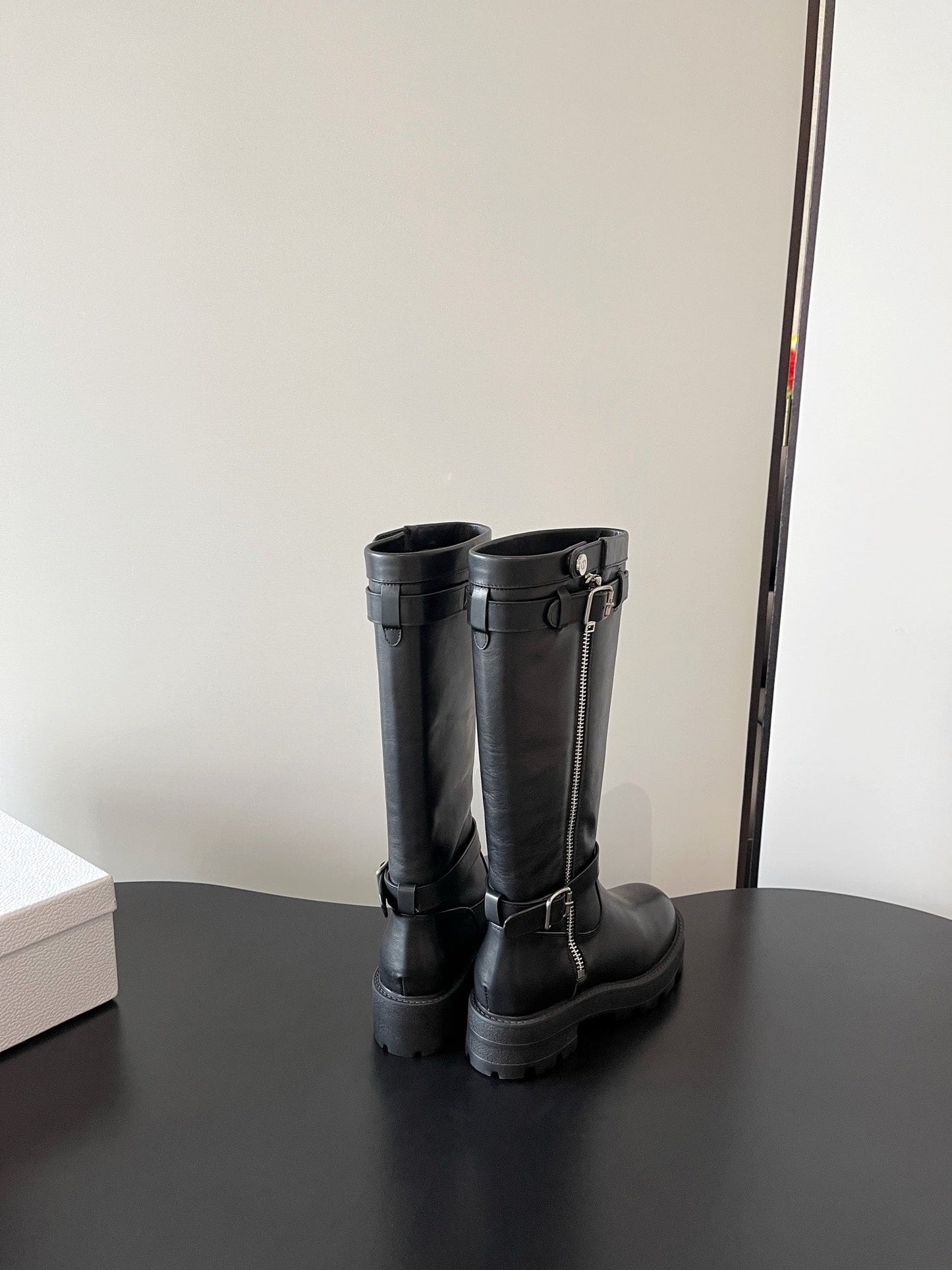 Thick soled knight boots, heavy-duty Martin boots