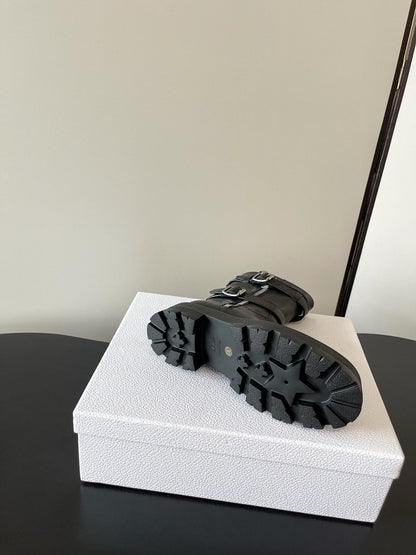 Thick soled knight boots, heavy-duty Martin boots