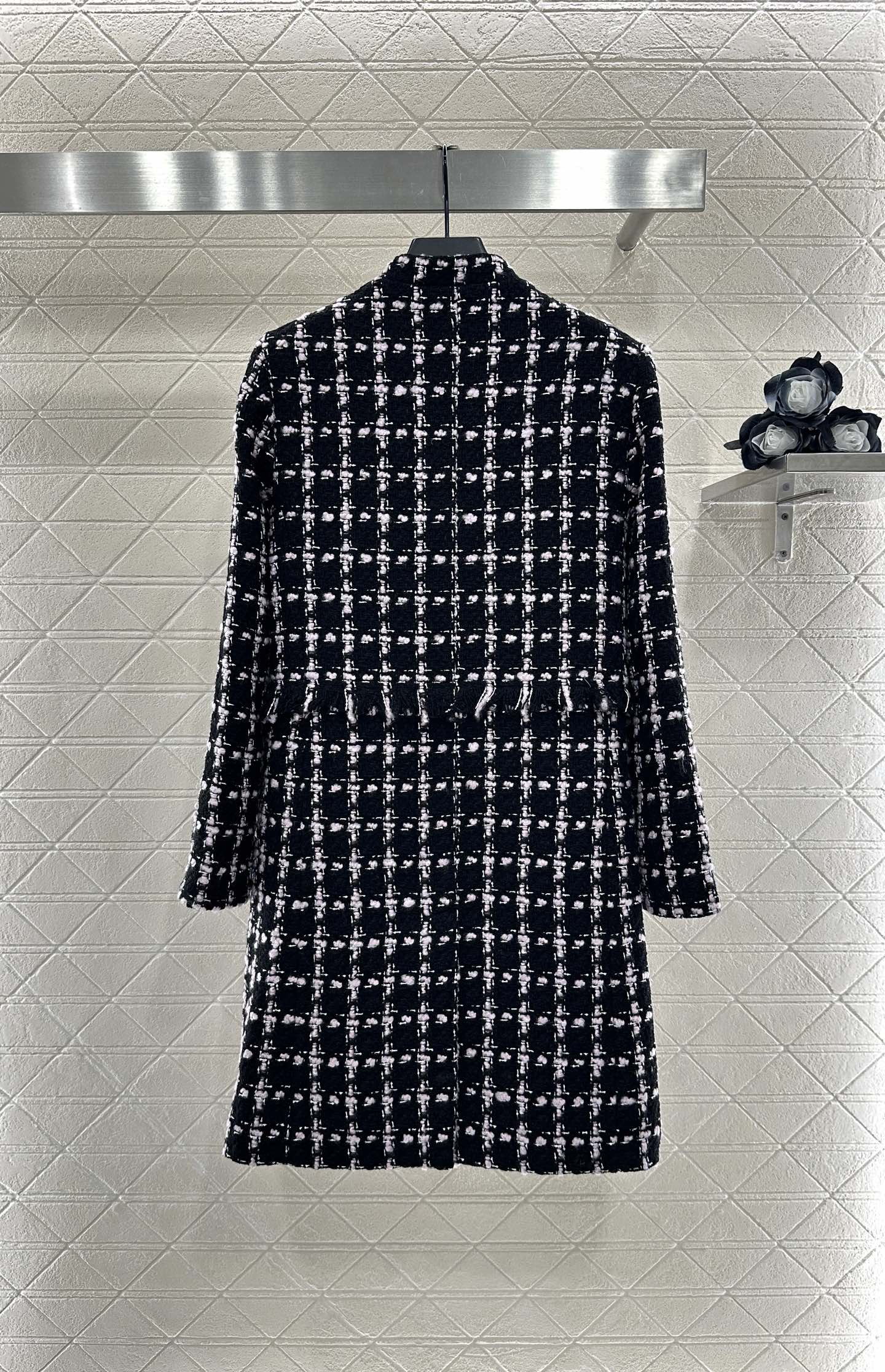 25fw Woven outerwear skirt