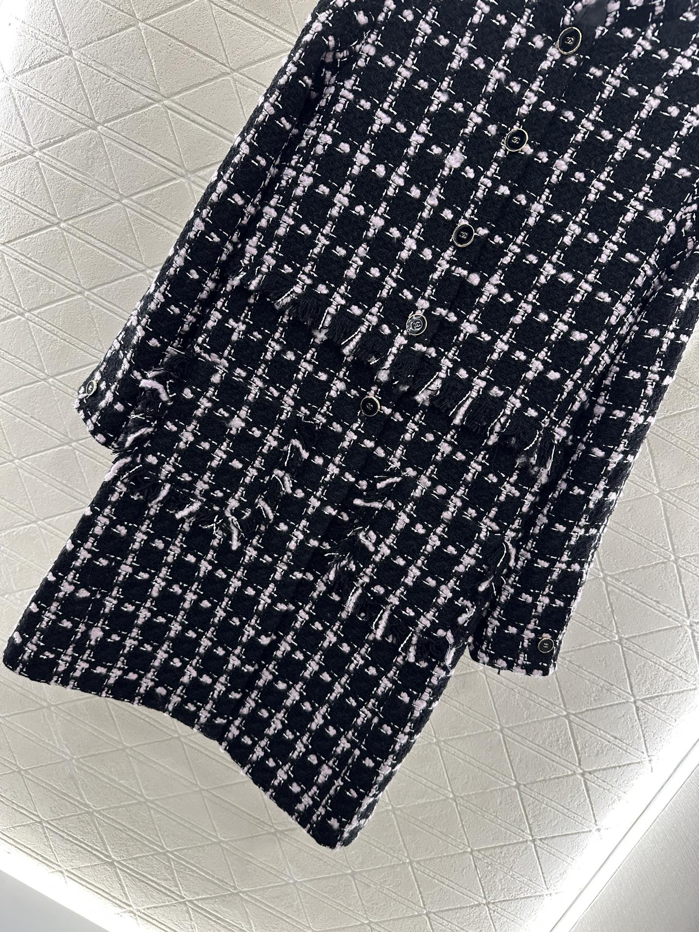 25fw Woven outerwear skirt