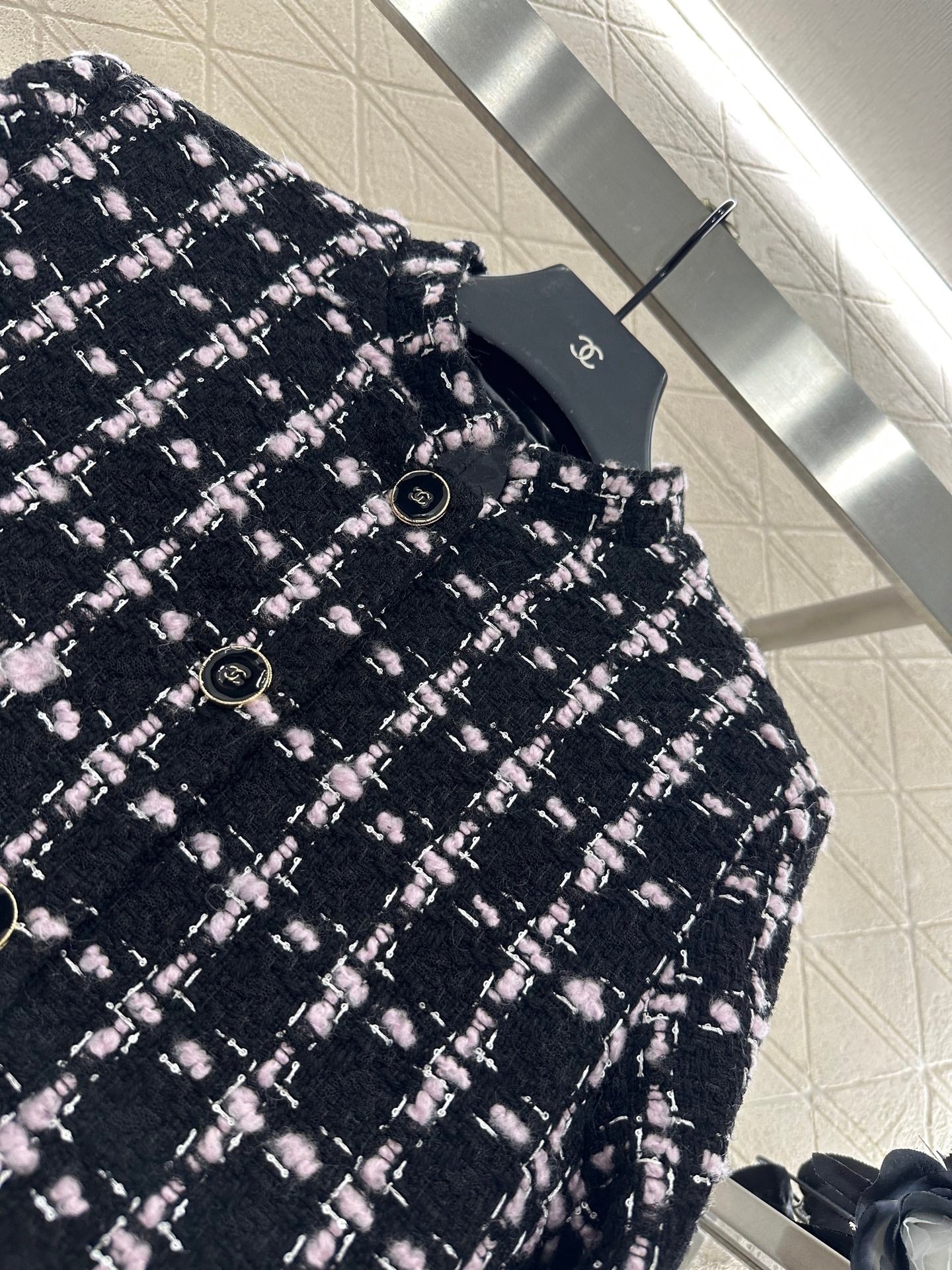 25fw Woven outerwear skirt