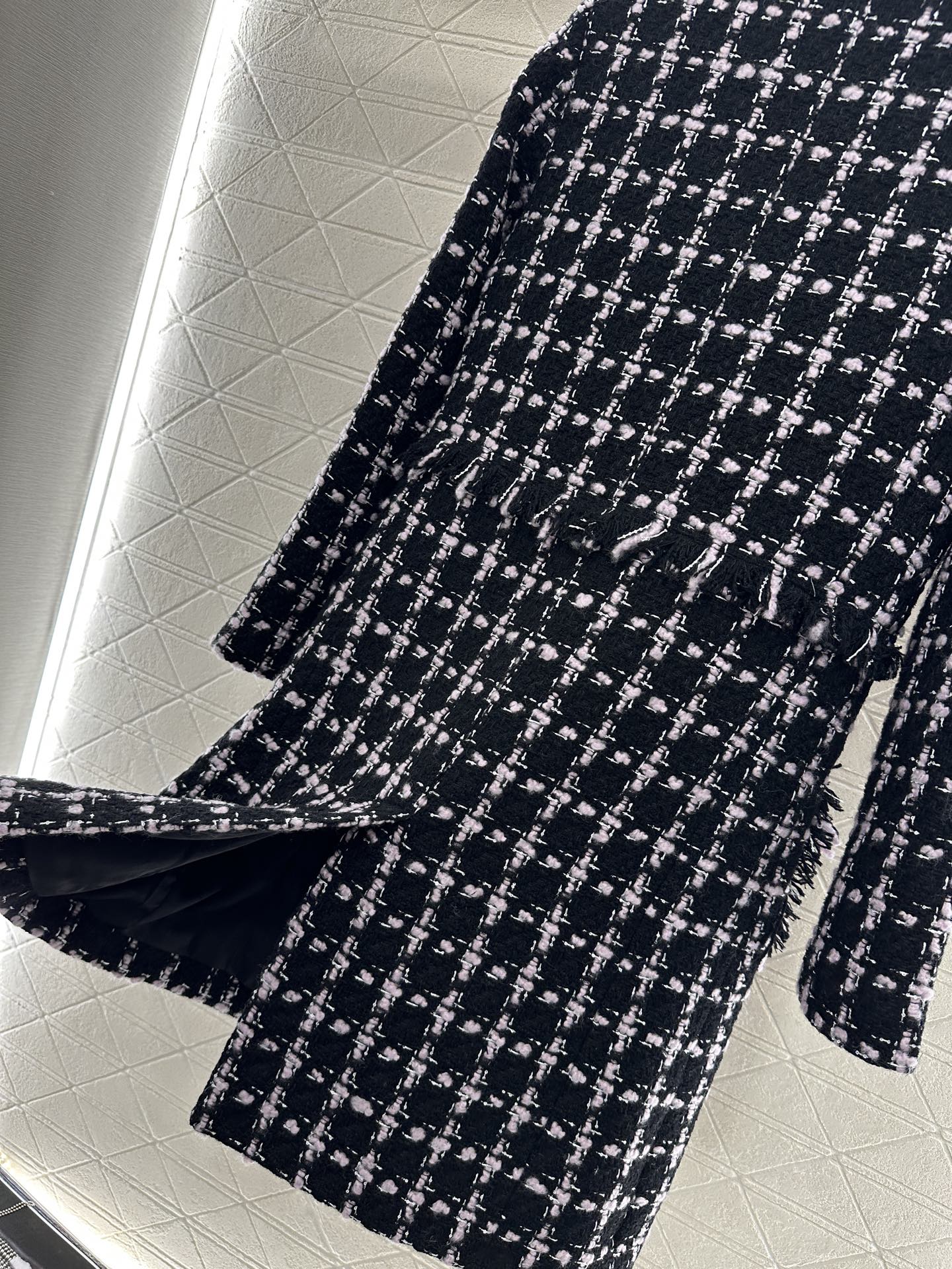 25fw Woven outerwear skirt