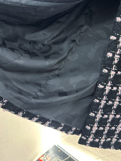 25fw Woven outerwear skirt