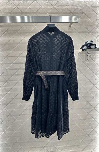25fw Jacquard dress