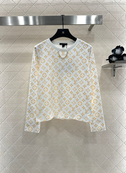 25fw Printed chain top