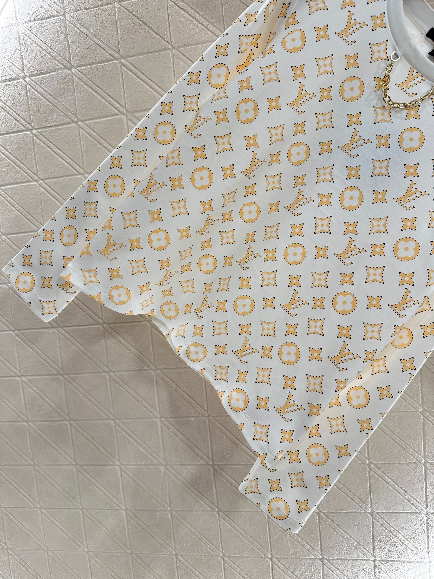 25fw Printed chain top